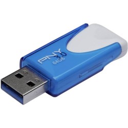 PEN DRIVE ATTACHE' 4 64GB USB3.0 (FD64GATT430-EF) BLU
