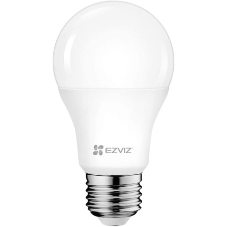 EZVIZ lampadina LED WiFi Bianca E27 8W, Alexa, Google