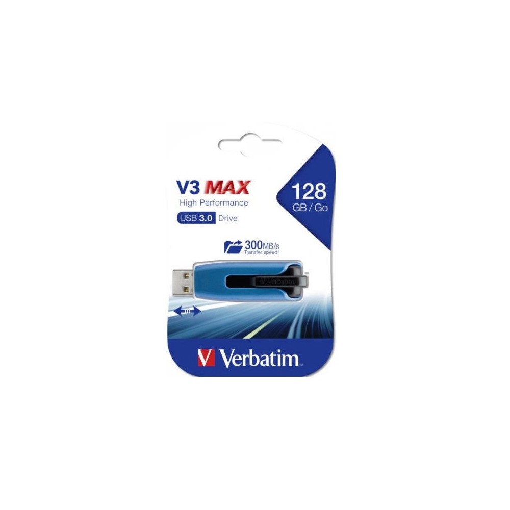 PEN DRIVE 128 GB V3 MAX STORE'N'GO USB3.0 (49808) BLU