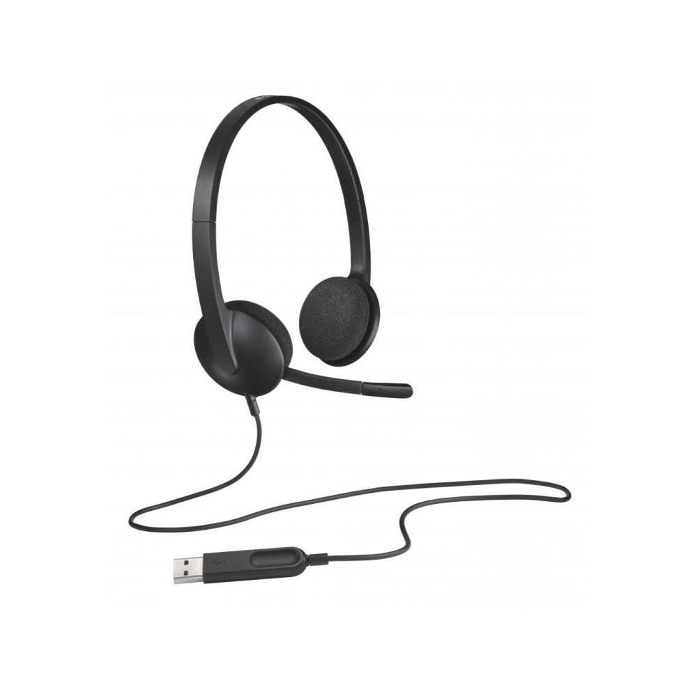 CUFFIA CON MICROFONO H340 (981-000475) USB