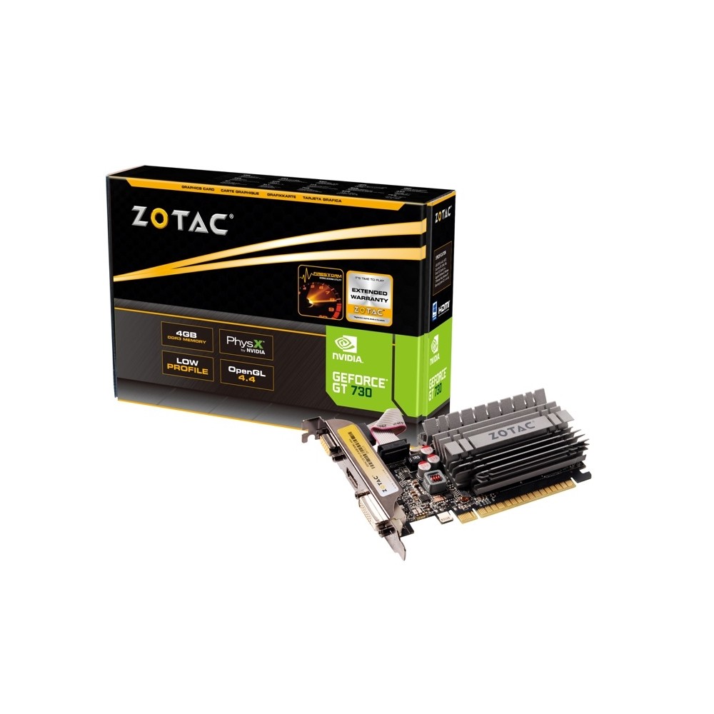 SCHEDA VIDEO GEFORCE GT730 4 GB ZONE EDITION PCI-E (ZT-71115-20L)