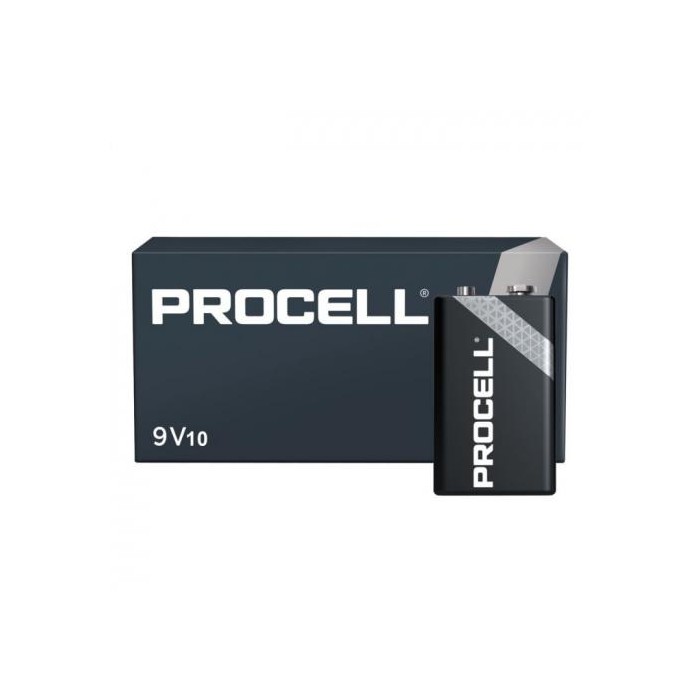 BATTERIE PROCELL ALKALINE 9V10 MN1604 (10 PEZZI)