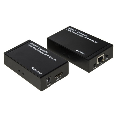 ESTENSORE DI LINEA HDMI CON CAVO DI RETE (ANCHE IP) 120 MT INFRAROSSI