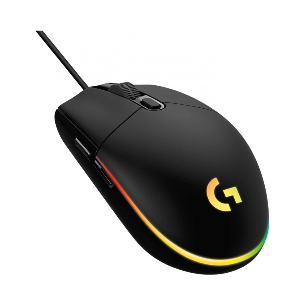 MOUSE LIGHTSYNC G203 GAMING USB RGB 8000DPI (910-005796)