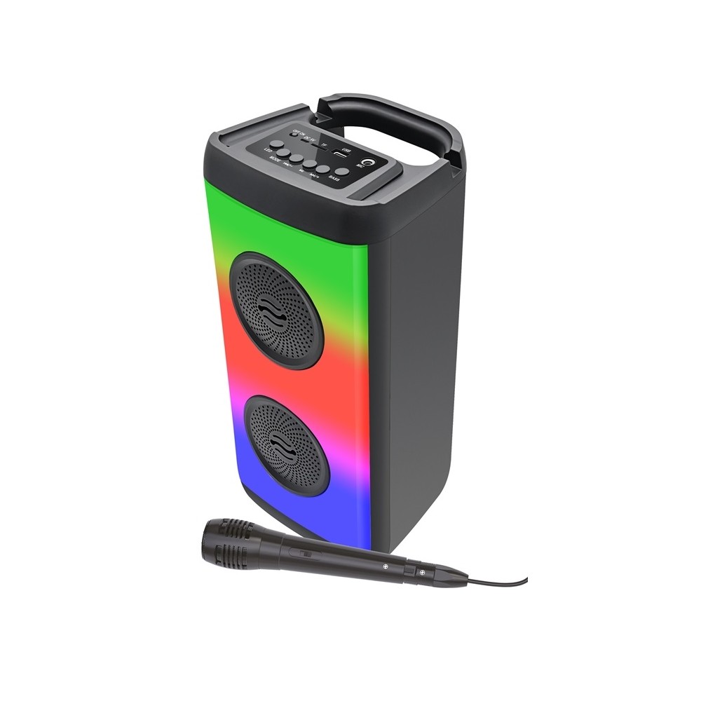 CASSA AUDIO DIFFUSORE RICARICABILE FULL LIGHT CAMALEON