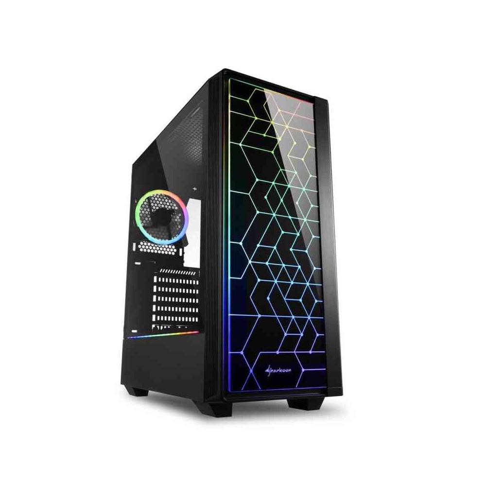 CASE GAMING RGB LIT 100 ATX VETRO TEMPERATO NO ALIMENTATORE
