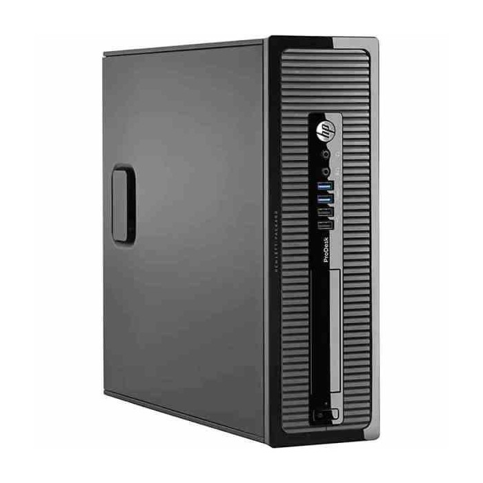 PC PRODESK 400 G1 SFF INTEL CORE I5-4 GEN 8GB 240GB SSD WINDOWS COA - RICONDIZIONATO - GAR. 6 MESI