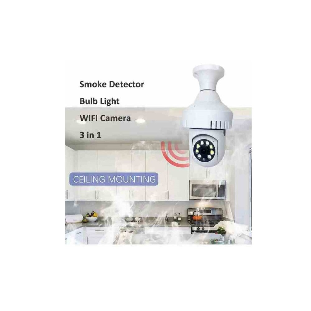 TELECAMERA SORVEGLIANZA IP TC-4019-SMOKE RILEVATORE FUMO