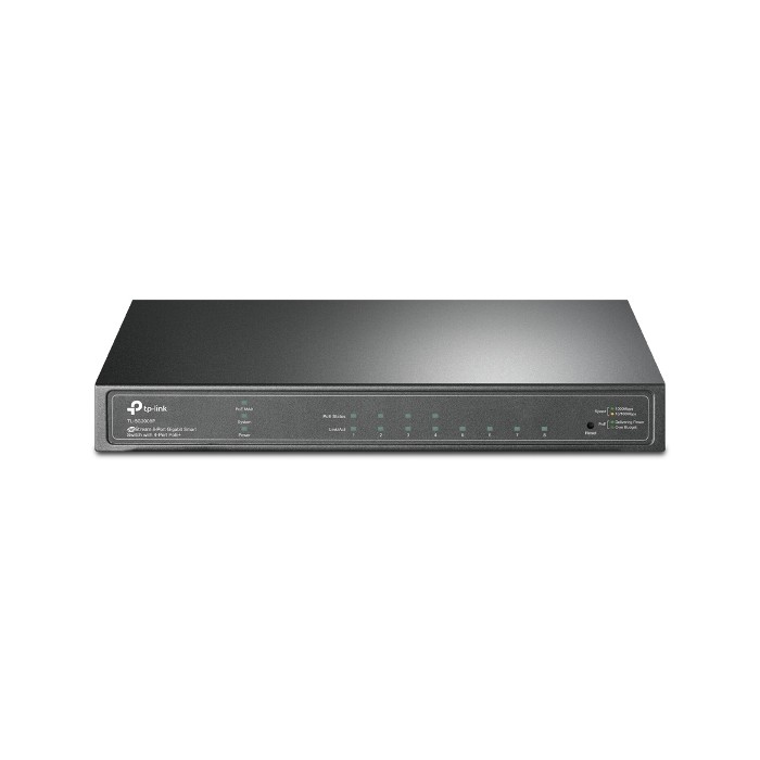 SWITCH RETE 8 PORTE 10/100/1000 OMADA GIGABIT (4 POE+) TL-SG2008P JETSTREAM
