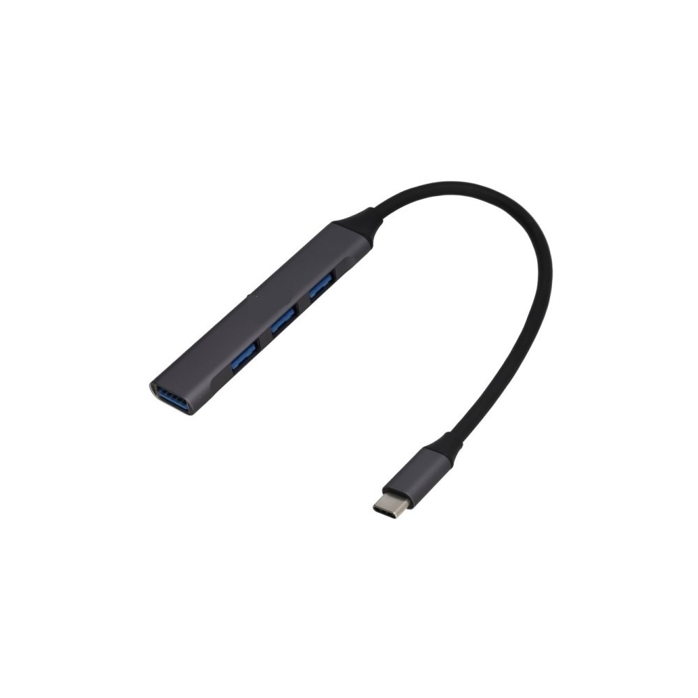 HUB 4 PORTE USB 3.0 SLIM TYPE-C AD USB3.0 + USB2.0 (LE-120)