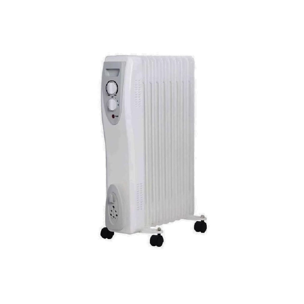 RADIATORE AD OLIO OR2000-9 STUFA ELETTRICA - INTERNO 9 ELEMENTI 2000W - BIANCO