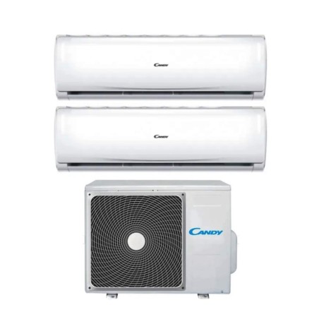 CLIMATIZZATORE CY-2T14OUT DUAL SPLT - PURA WIFI - 2 UNITA' INTERNE + 1 ESTERNA - 9000+12000 BTU - A++/A+