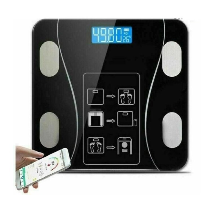 BILANCIA PESAPERSONE BOFY FAT SCALE SMART DIGITALE