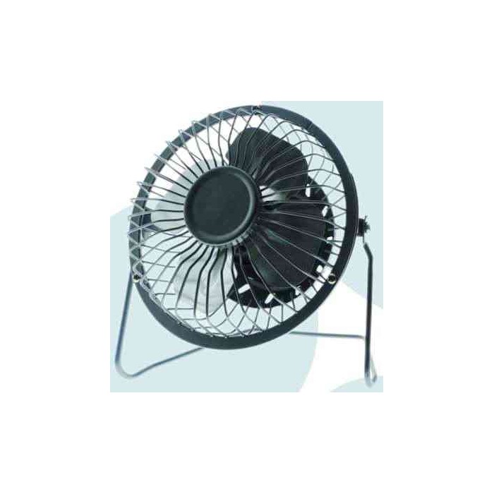 VENTILATORE MINI DA TAVOLO 10CM 4 PALE (VE10USB) COLORI ASSORTITI
