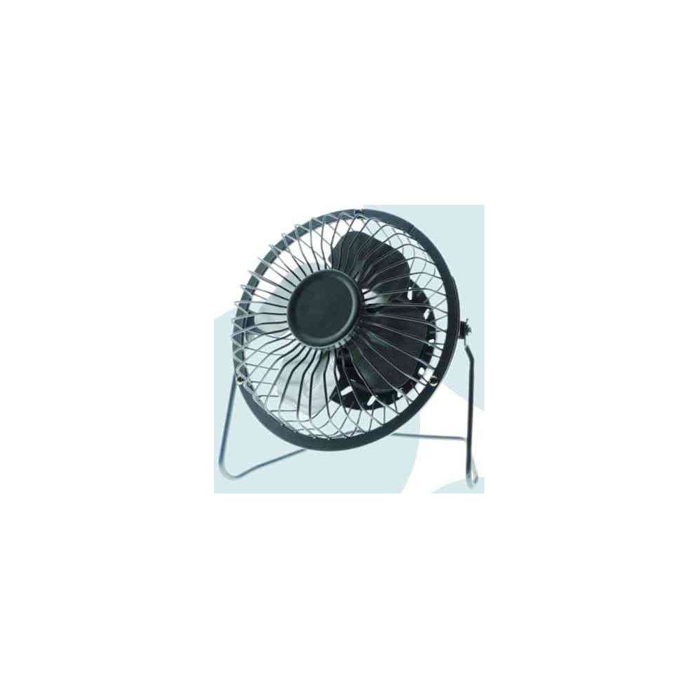 VENTILATORE MINI DA TAVOLO 10CM 4 PALE (VE10USB) COLORI ASSORTITI