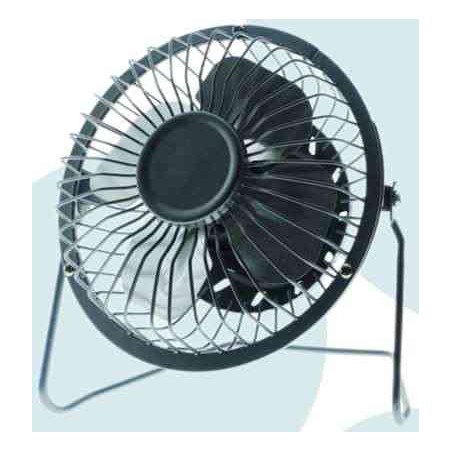 VENTILATORE MINI DA TAVOLO 10CM 4 PALE (VE10USB) COLORI ASSORTITI