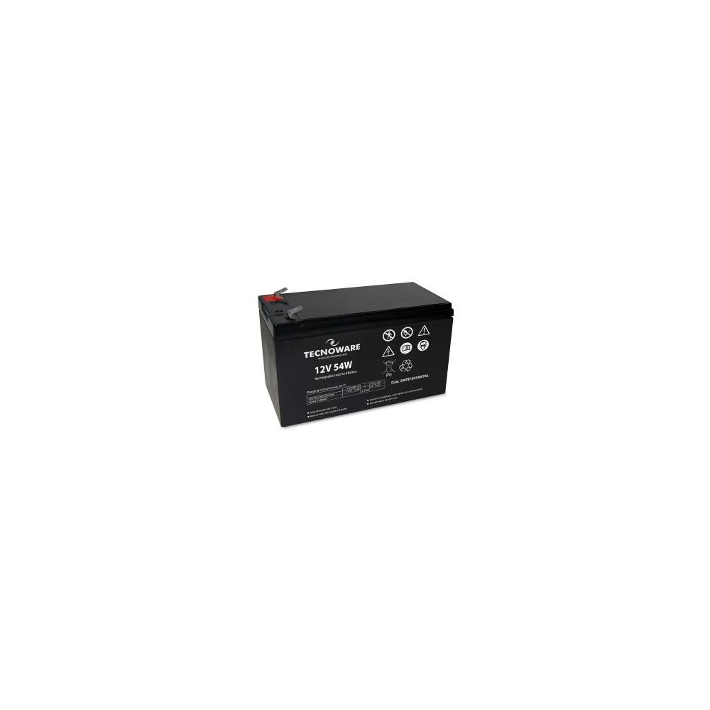BATTERIA AL PIOMBO 12V 11AH 54W FASTON 6.3MM LONG LIFE (EACPE12V54WTWL)