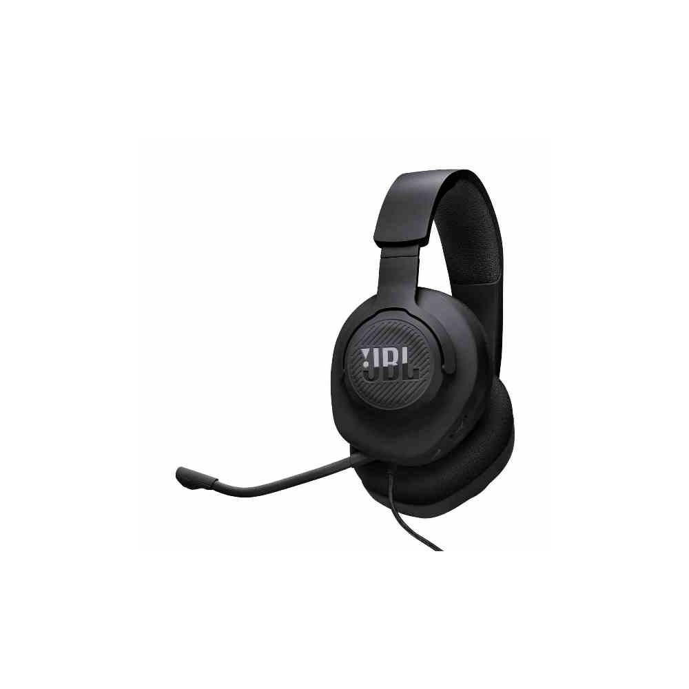 CUFFIA GAMING CON MICROFONO QUANTUM 100M2 NERA (JBLQTUM100M2BLK)