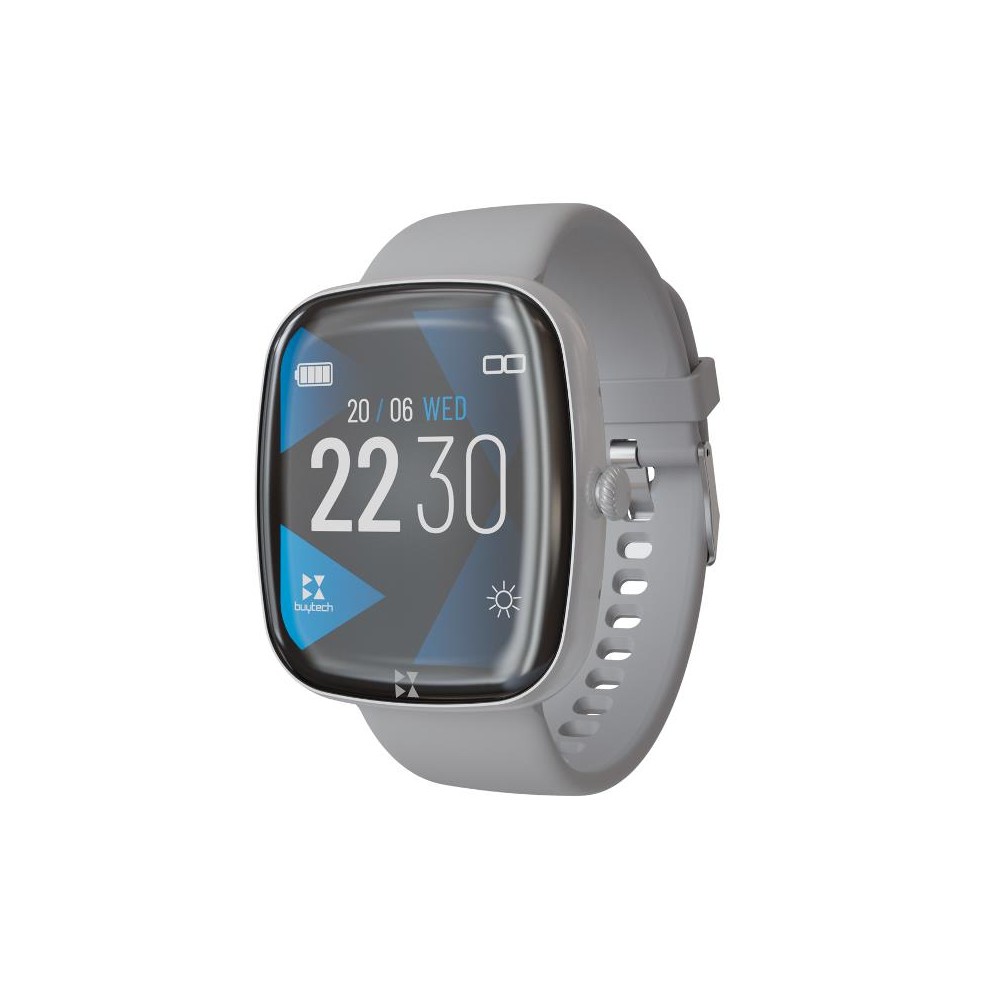 SMARTWATCH BUYTECH BY-GAMMA-GY CASSA GRIGIA CINTURINO SILICONE