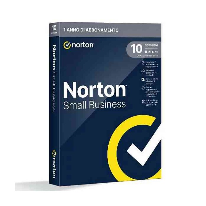 SOFTWARE ANTIVIRUS SMALL BUSINESS PREMIUM BOX - 10 DISPOSITIVI 250GB (FC-21454860)
