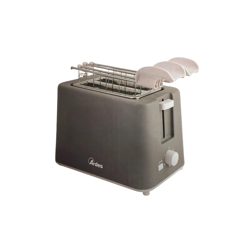 TOSTAPANE TOAST05 TOSTO CUBE - 2 FETTE - GRIGIO