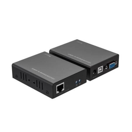 KIT TX-RX EXTENDER VGA E SEGNALE USB - UTP A 300MT (PT-PETVEK)
