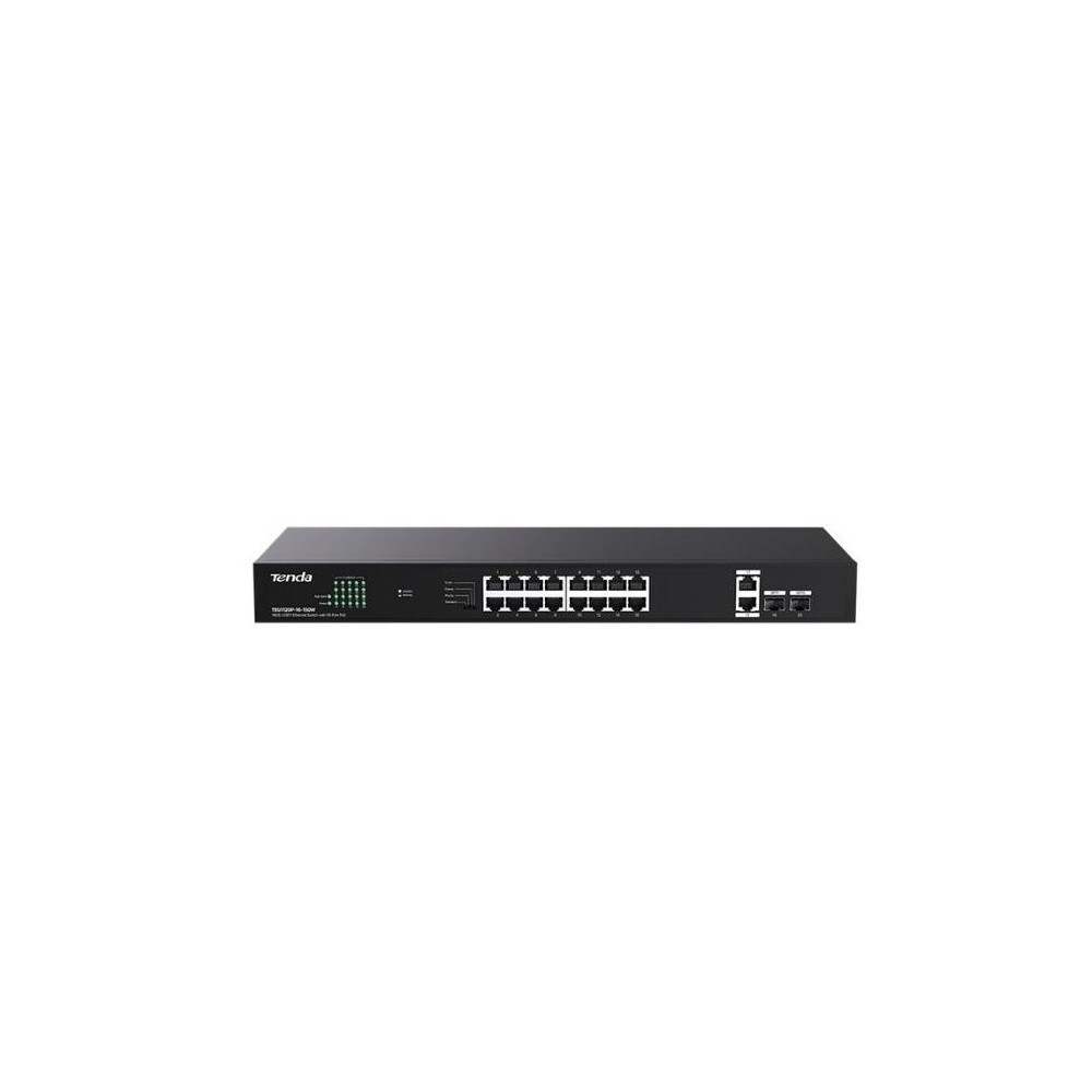 SWITCH RETE 20 PORTE 10/100/1000 - 18GE+2SFP - 16 PORTE POE (TEG1120P-16-150W)