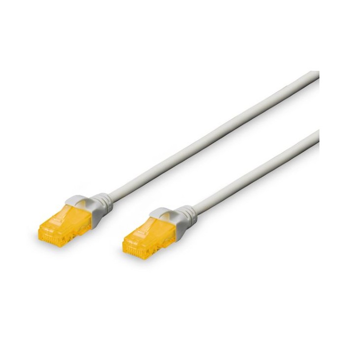 CAVO DI RETE DRITTO NON SCHERMATO CAT.6A UTP LSZH 0.5 MT GRIGIO (DK1613A005)