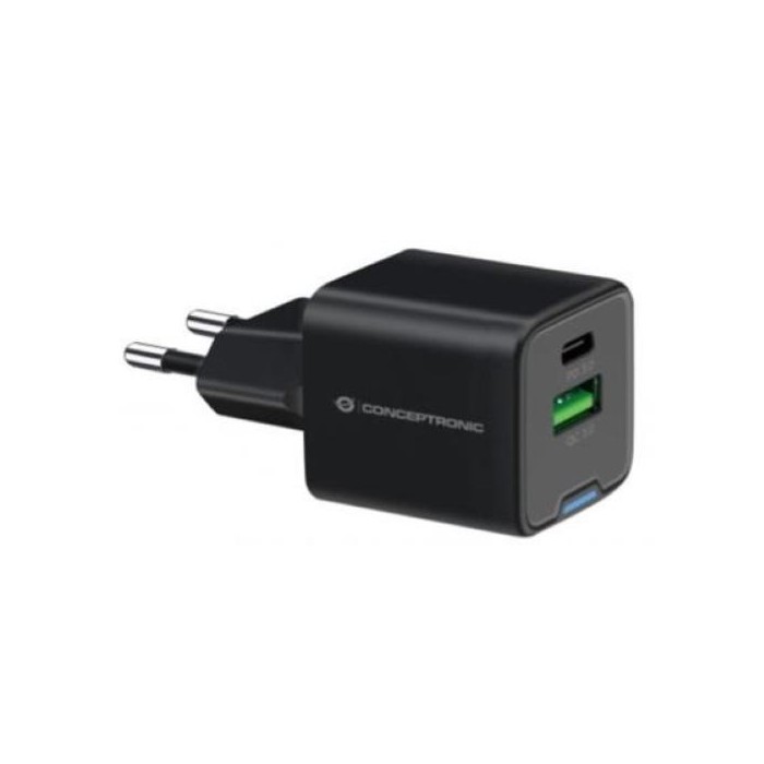 CARICA BATTERIE SUPER RAPIDO USB PD GAN 20W (ALTHEA15B)