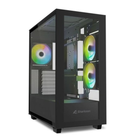 CASE GAMING REBEL C60 BLACK RGB ATX NERO NO ALIMENTATORE