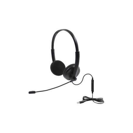 CUFFIA CON MICROFONO AC300 USB