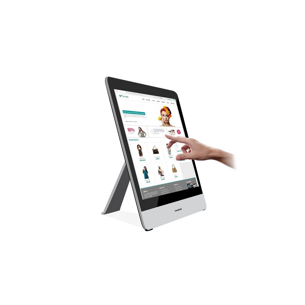 PC LCD 21.5" ALL IN ONE FLORENCE I5-12450 8/256 TOUCH WINDOWS 11 PRO NERO (AY21518)