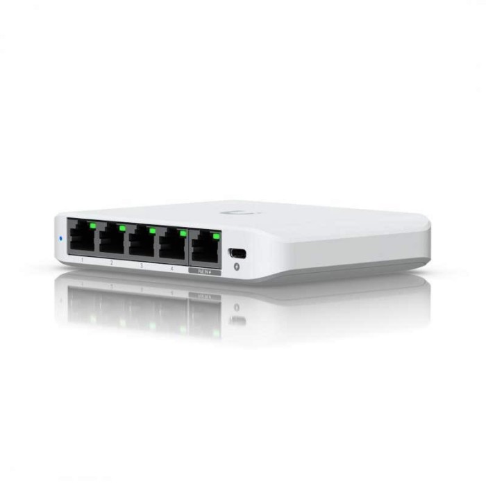 SWITCH RETE 5 PORTE GIGABIT SWITCH MINI 100/1000/2500 POE