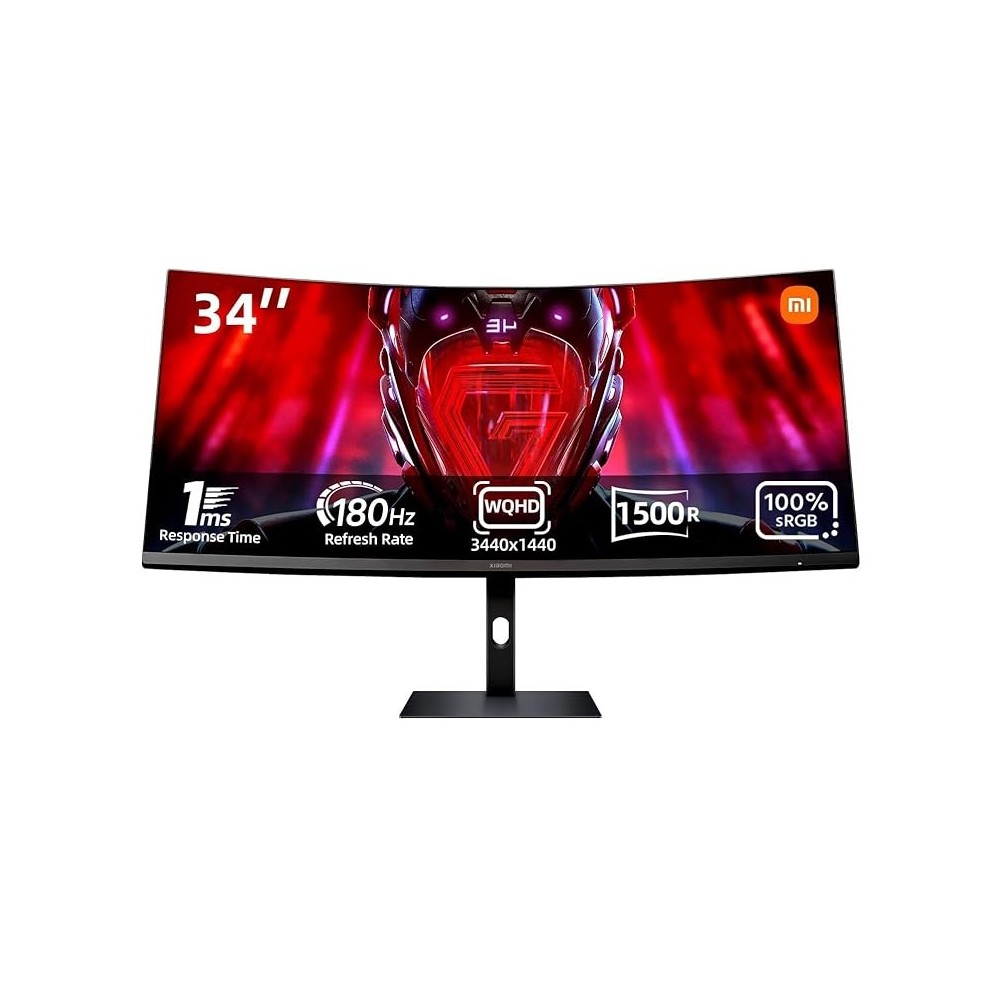 MONITOR 34" GAMING G34WQI LED QUAD HD 3440X1440 CURVO (C34WQBA-RGGL)