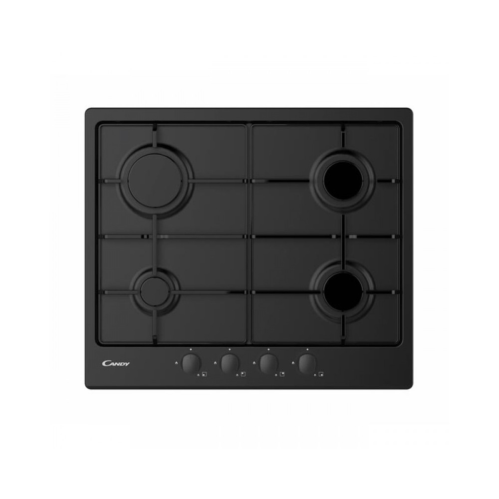 PIANO COTTURA A GAS IDEA 60CM - 4 FUOCHI - NERO (CHW6BRBB)