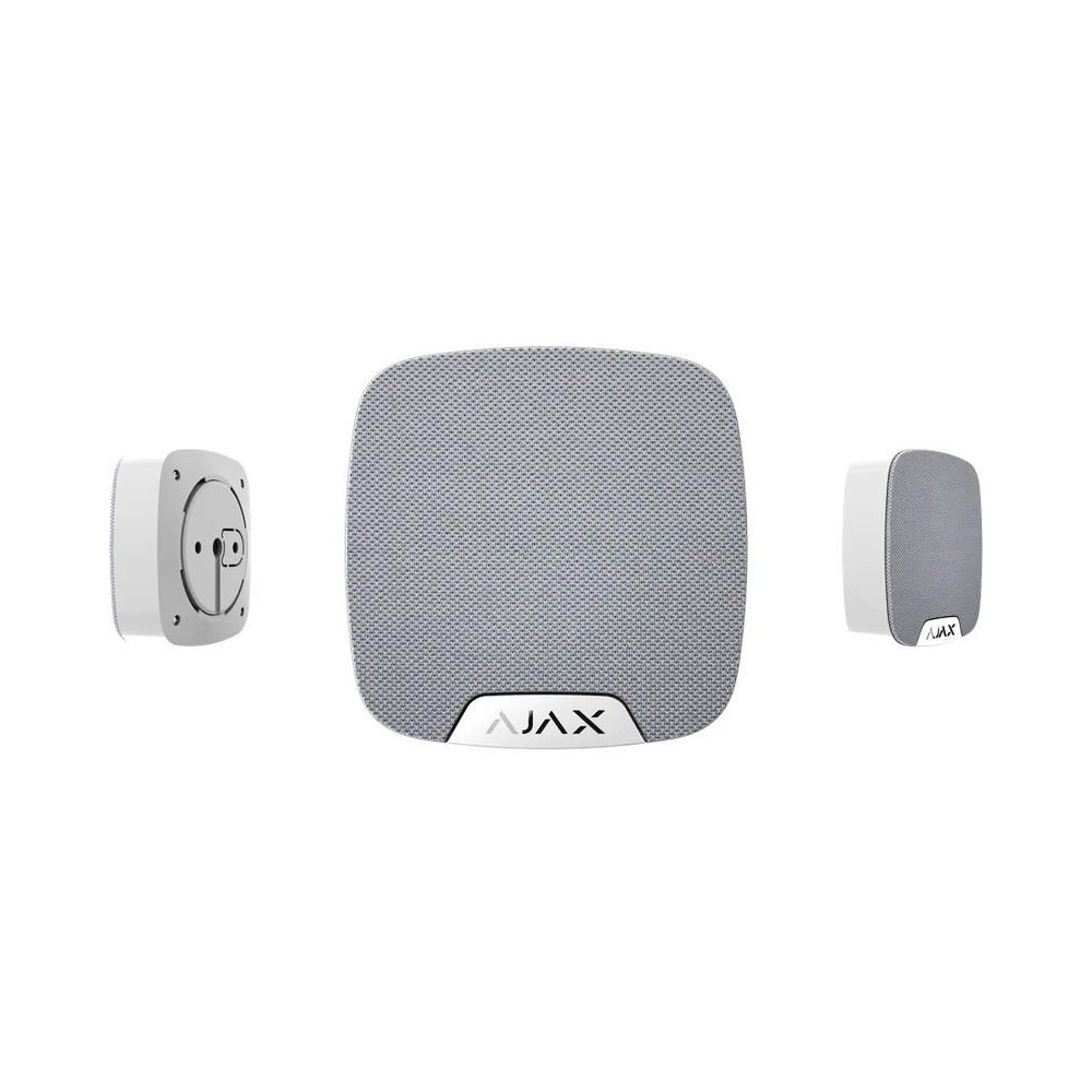 SENSORE SIRENA HOMESIREN AJHS SIRENA SENZA FILI 868MHZ WIRELESS PER INTERNI COLORE BIANCO (38111)