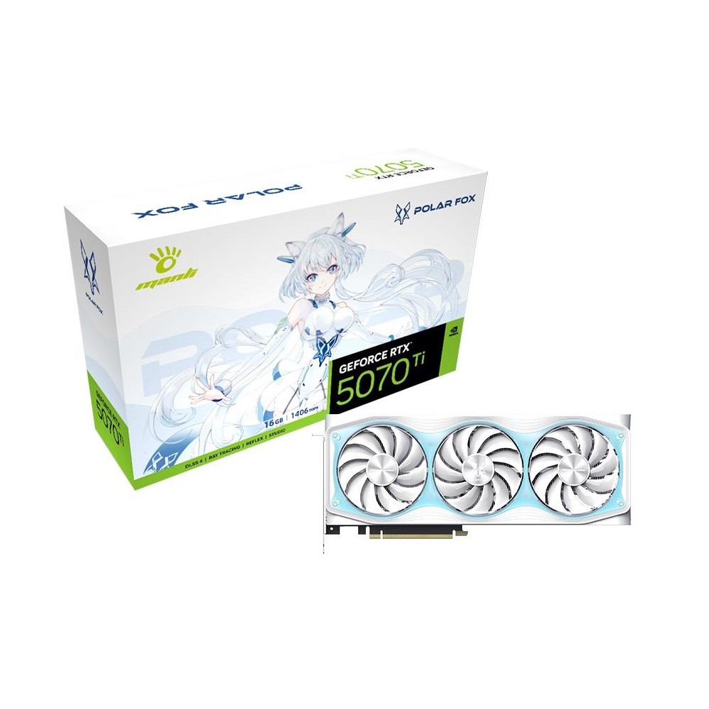 SCHEDA VIDEO GEFORCE RTX 5070 TI OC POLAR FOX 16 GB (M-N507TIPO/D716G-M3644)