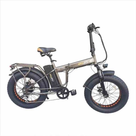 BICI ELETTRICA CON PEDALATA ASSISTITA FAT BIKE SKYJET 20" NITRO - 250W - GRIGIO