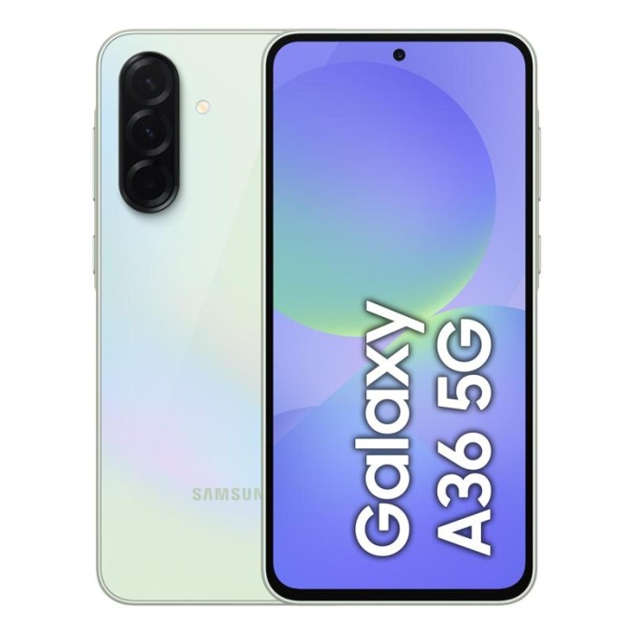 SMARTPHONE GALAXY A36 (SM-A366BLGBEUE) 128GB 5G AWESOME LIME