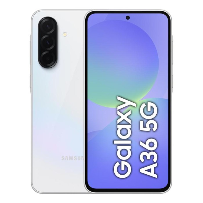 SMARTPHONE GALAXY A36 (SM-A366BZABEUE) 6+128GB 5G AWESOME WHITE BIANCO