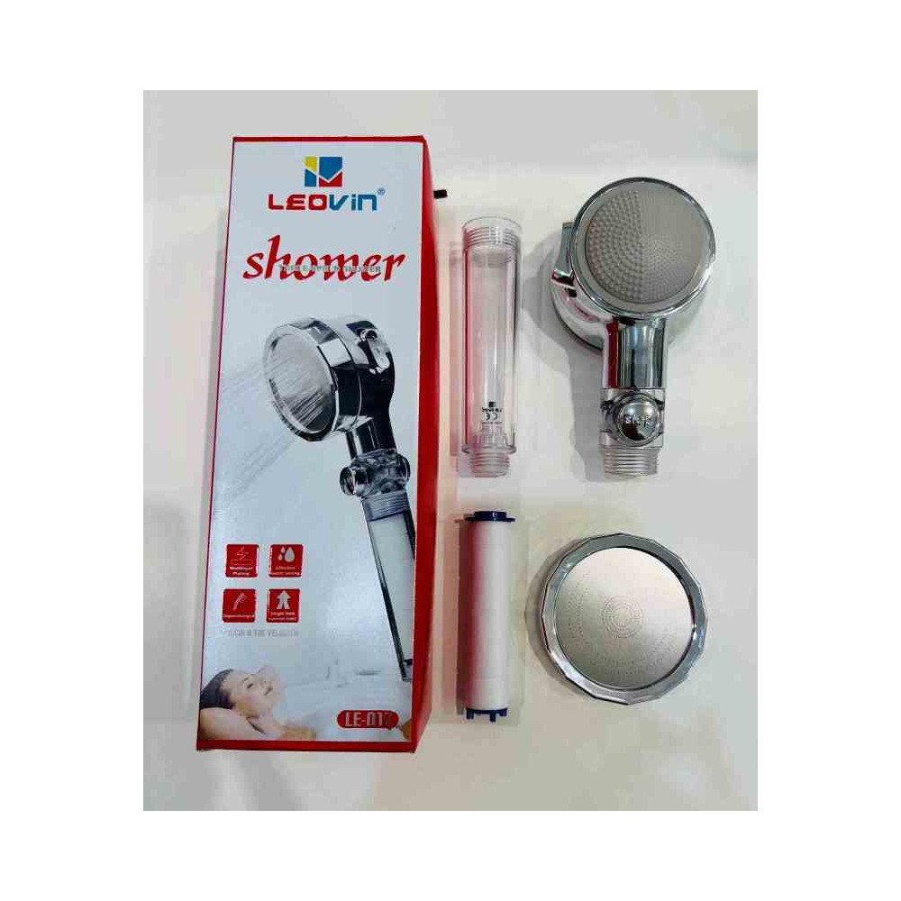 SOFFIONE PER DOCCIA SHOWER LE-017 CON FILTRO INTERNO