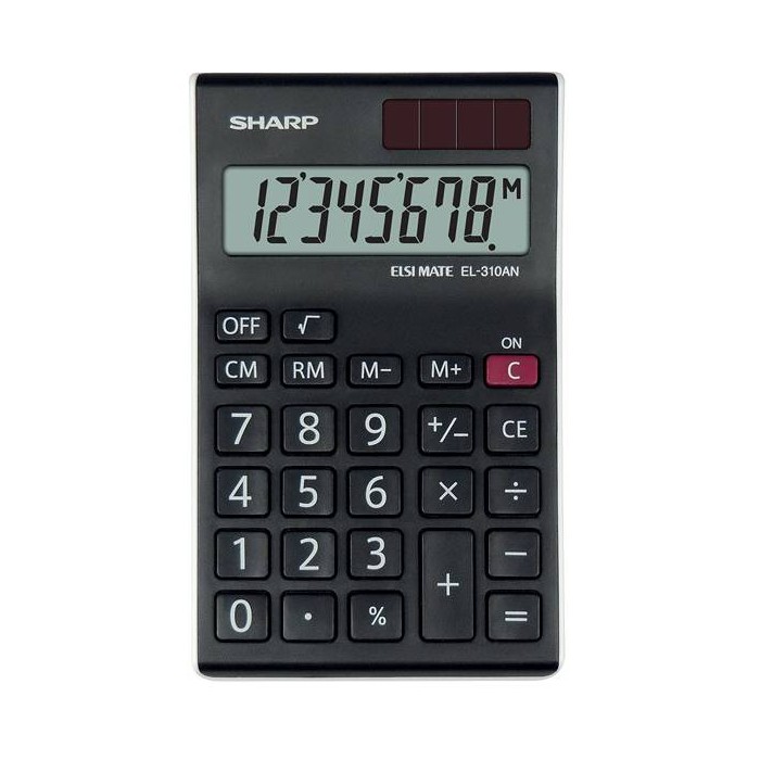 CALCOLATRICE EL310ANWH NERA