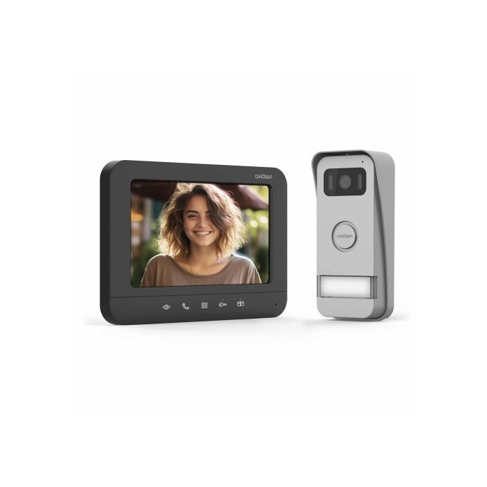 VIDEOCITOFONO A COLORI - 2 FILI - DOPPIO COMANDO - PRIMA 112300