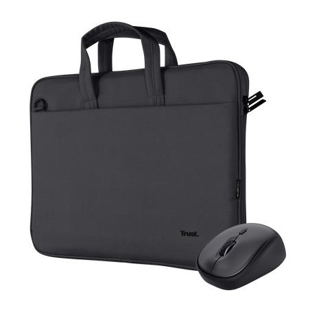 BORSA PER NOTEBOOK 16" BOLOGNA (24988) NERA + MOUSE WIRELESS