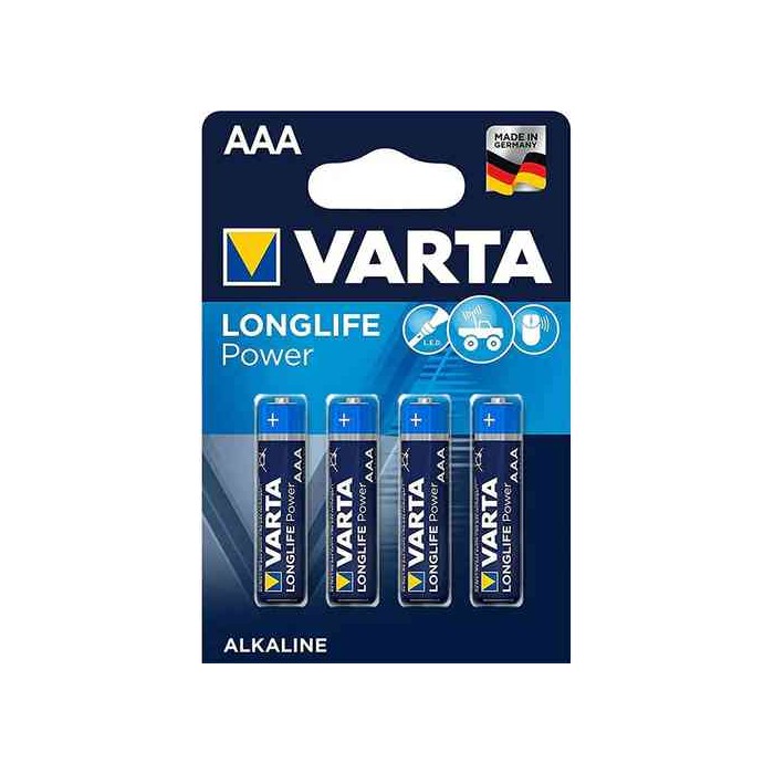 BATTERIE MINISTILO LONGLIFE POWER AAA CONF.4 PZ