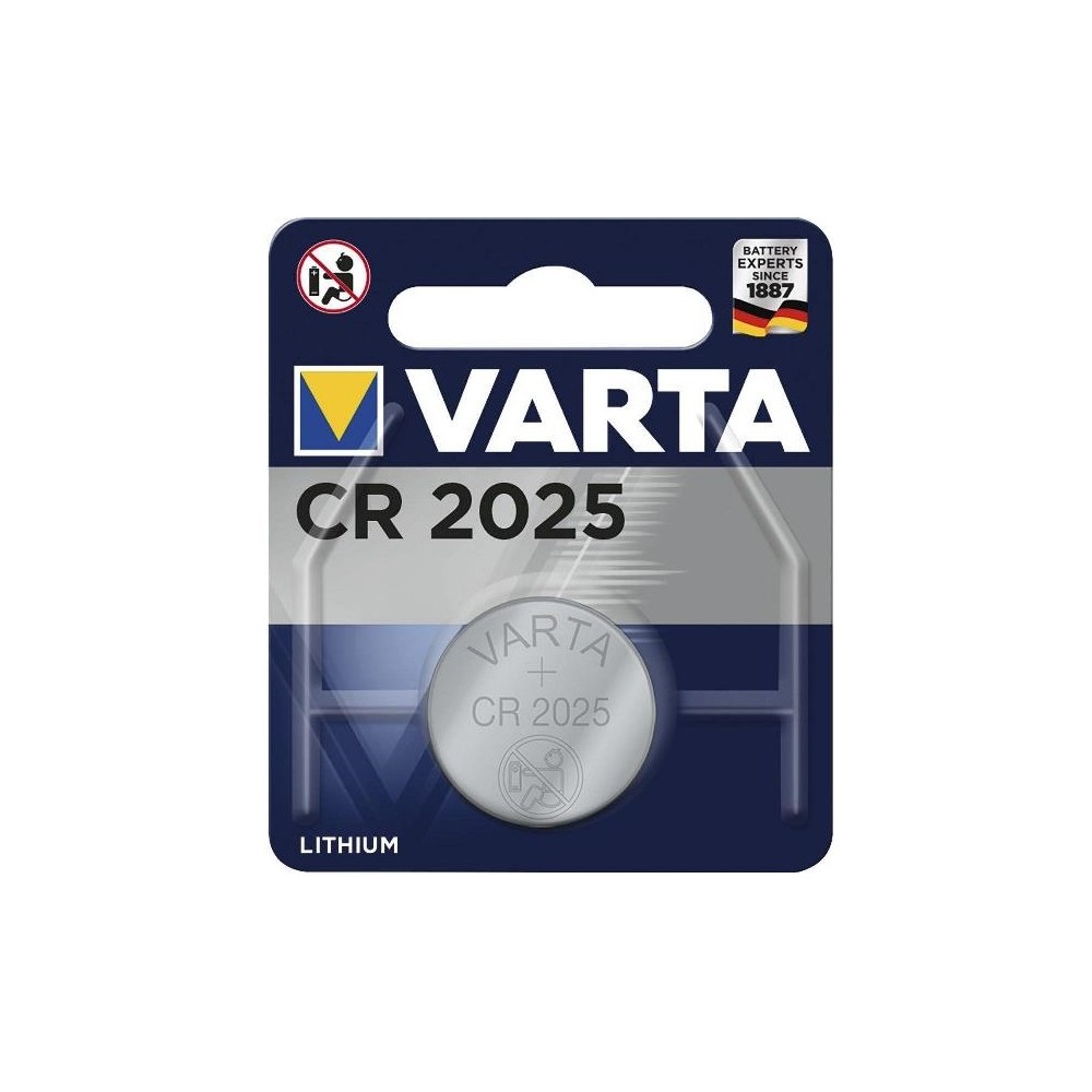 BATTERIA BOTTONE CR2025 3V LITIO - 1PZ