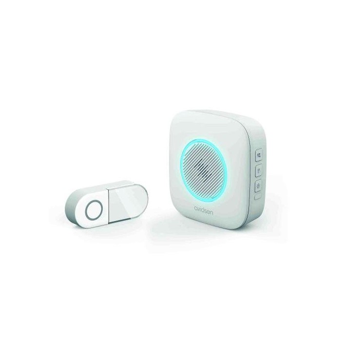 CAMPANELLO SUONERIA SONA SENZA FILI CON LUCE LAMPEGGIANTE (102507)