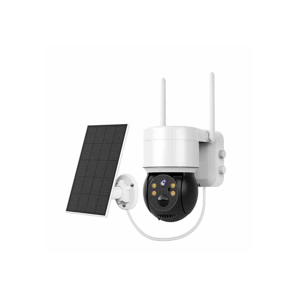 TELECAMERA SORVEGLIANZA ICSEE CON PANNELLO SOLARE PTZ
