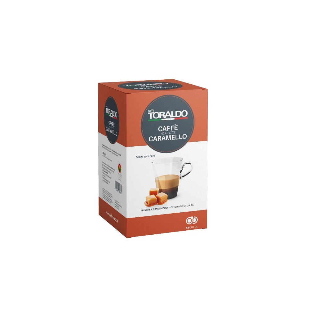 CIALDE SOLUBILI ESE 44MM CAFFE' AL CARAMELLO 18 PZ (303100)
