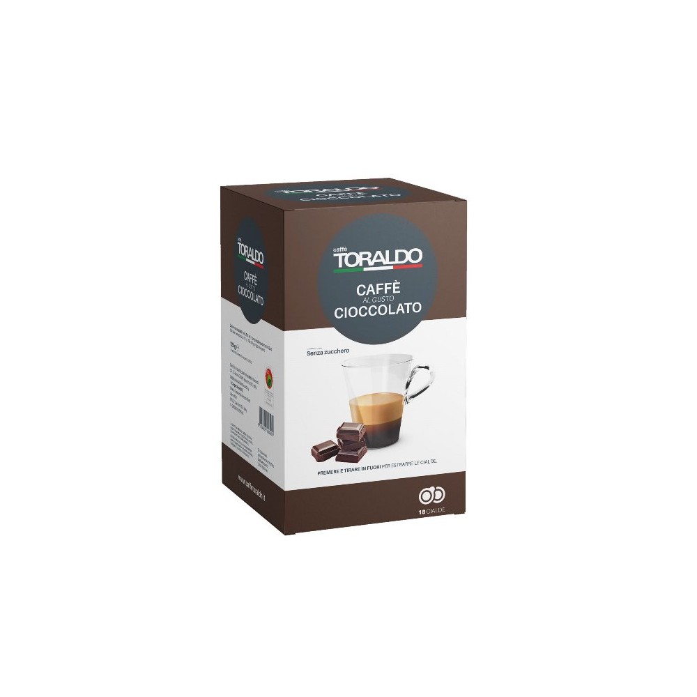 CIALDE SOLUBILI ESE 44MM CAFFE' AL CIOCCOLATO 18 PZ (303098)